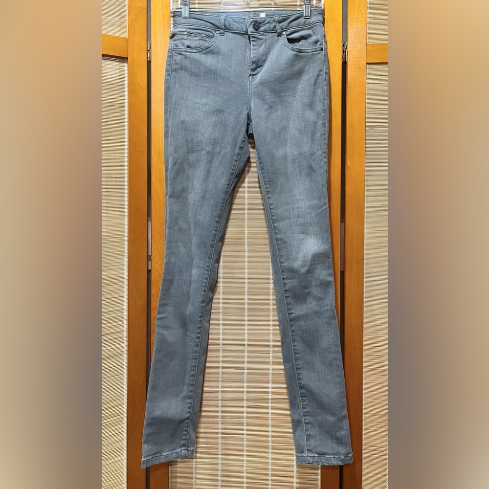 MINT VELVET gray skinny jeans, size 8L